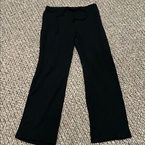 Theory Black Wool Pants